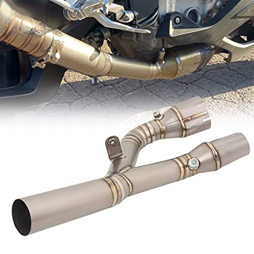 Escape modificado para BMW S1000R con tubo de enlace de alta ingeniería
