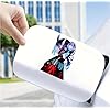 EARLFAMILY 5.1'' Japanese Demoness Samurai Anime Car Stickers Fuel Tank Cartoon Vinyl Labels Anime Girl Decals for Bumper Motorcycle Trunk Window Laptop Vinyl Car Decals Waterproof (Type 2) - Image 2