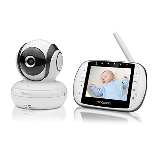 Babá Eletrônica MBP36S Com Monitor Colorido LCD 3.5 Motorola