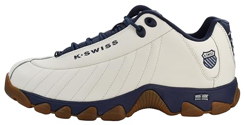 Image of K-Swiss Men's ST329 CMF Sneaker, Wide Tennis Walking Shoes Leather Upper