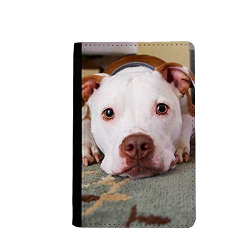 Porte-passeport pour animal Bulldog blanc aux finitions soignées