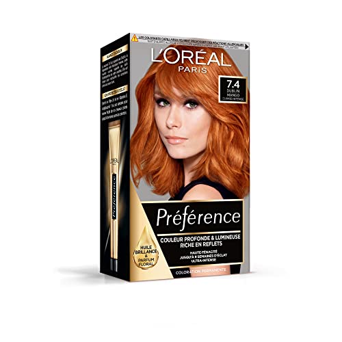 L'Oréal Préférence cobre intenso para un cambio de look radiante en casa 3
