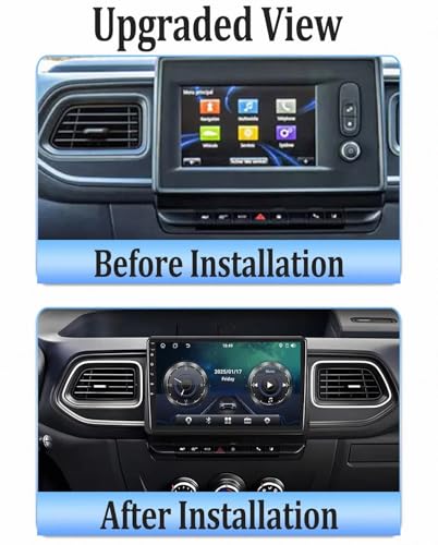 Radio de coche 2 DIN para Renault Master 2019-2022 con GPS y Bluetooth integrado 7