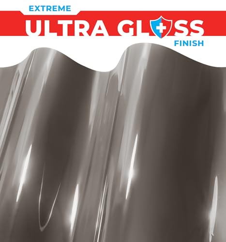 Image of ColorFusion PPF by VViViD, Gloss Nardo Grey Dry Apply PPF Vinyl Car Wrap Roll 1.3ft x 5ft