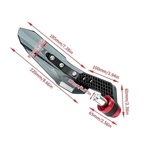 Garde-mains pour Yamaha XMAX 125 à 400 du modèle 2017 au 2023 - 2