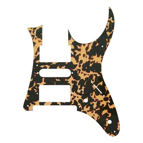 エレキギター部品 - ギターピックガード HSH ハムバッカーピックアップスクラッチプレート炎パターン複数の色 エレキギターピックガード交換パーツ(4Ply8)