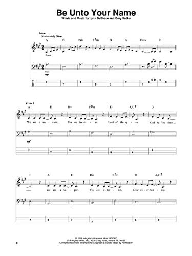 Holy Is the Lord - Bass Edition: Worship Band Play-Along Volume 1