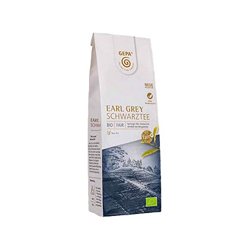 GEPA Bio Earl Grey Schwarztee, loser Tee, 100 g, 12er Pack