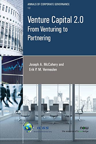 Venture Capital 2.0: From Venturing to Partnering (Annals of Corporate Governance)