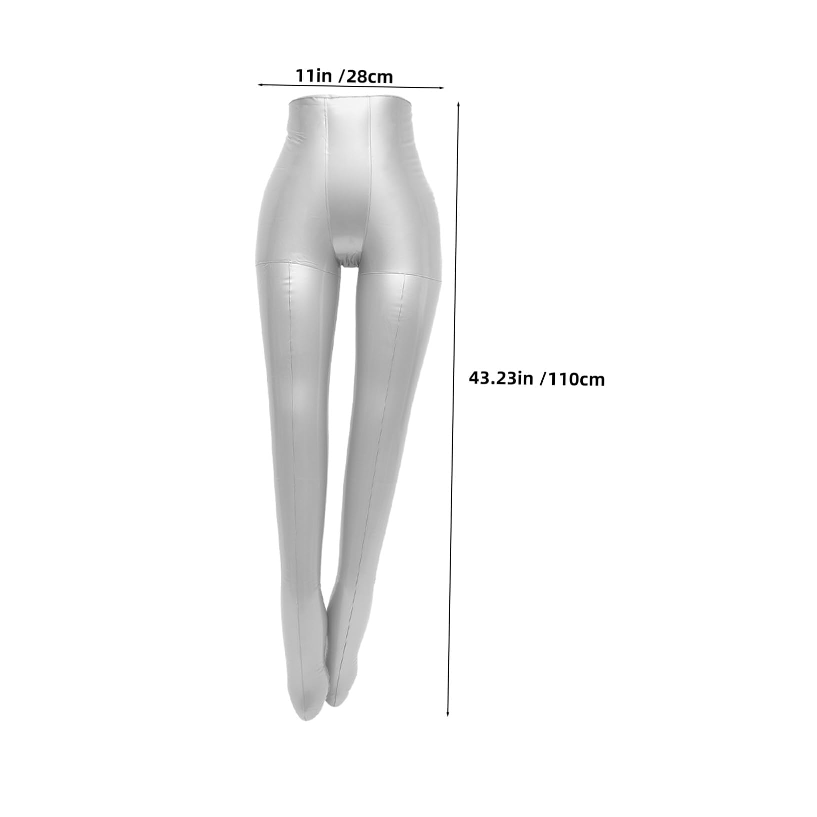 3 Stück Aufblasbare Schaufensterpuppen Kunststoff Schaufensterpuppen Weibliche Dummy Beine Hosen Schaufensterpuppe Jeans Schaufensterpuppe Hosen