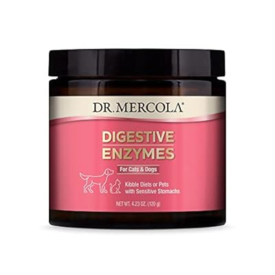 Dr Mercola Healthy Pets Digestive Enzymes for Pets (150g for Cats & Dogs)