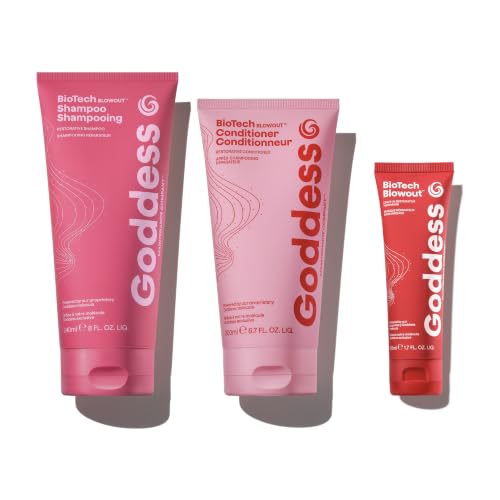 Goddess 3 Step Hair Care Strengthening System, Sulfate Free Shamp...