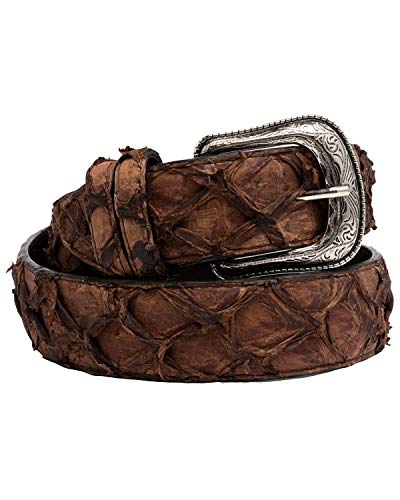 Cody James Men's Pirarucu Exotic Belt - Cjaho19bt6