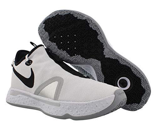 Nike PG4 TB Unisex Shoes Size 9, Color: White/Black/Wolf Grey2