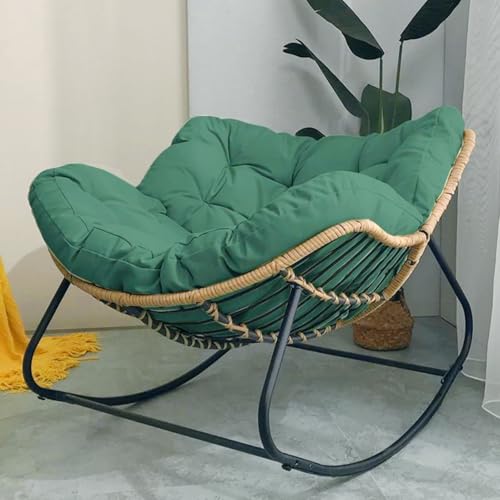 Funzionalità versatile: questa sedia a dondolo da giardino è perfetta per vari ambienti, tra cui soggiorno, camera da letto, studio o patio. Serve come una comoda sedia per il tempo libero, ideale per leggere, guardare film o rilassarsi. Sperimenta comfort e stile con questa elegante aggiunta al tuo arredamento per la casa, rendendo ogni momento piacevole.
