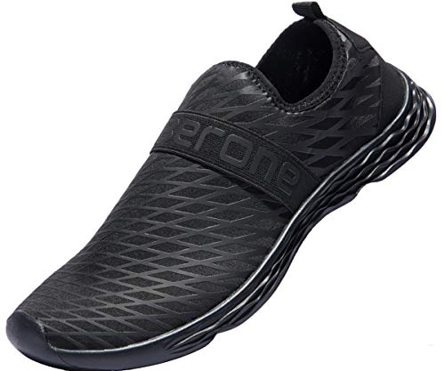 Calzado de Deporte acuático para Hombre Descalzo Deslizamiento de Secado rápido en Aqua Yoga Playa Calcetines de natación Surf Verano Sandalias para Caminar