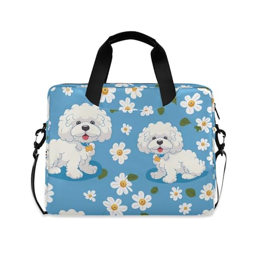 Maletín para portátil con diseño cachorro, 13-15.6 pulgadas miniatura 1
