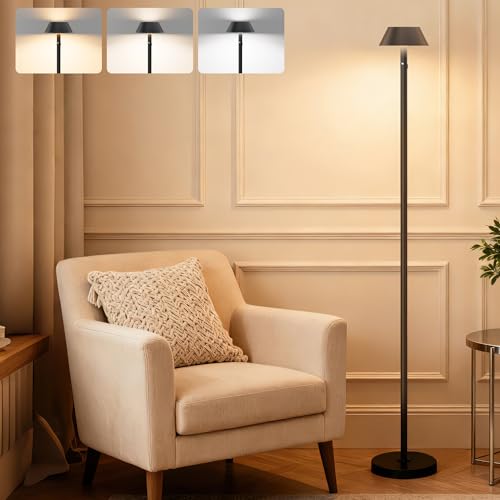 LGMCF Cordless Floor Lamp Dimmable Rechargeable - Indoor/Outdoor Cordless Tall