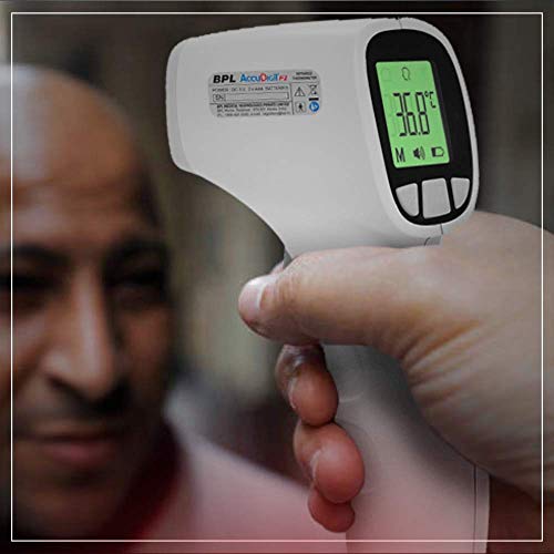 Image of BPL Medical Technologies Accudigit F2 Non Contact Infrared Thermometer (White)