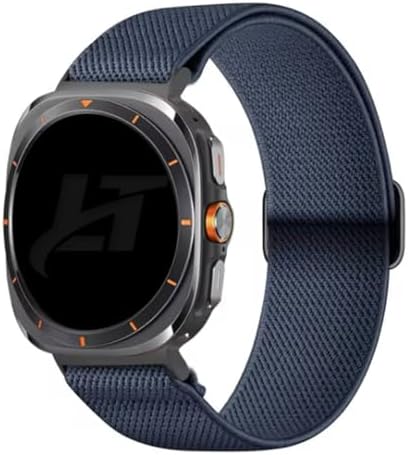 Pulseira Nylon Flex LTimports, compativel com Galaxy Watch Ultra