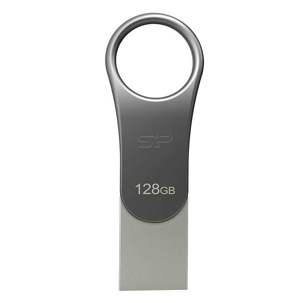 SP Lapiz USB C80 USB-C 3.2 128GB Dual Metalico