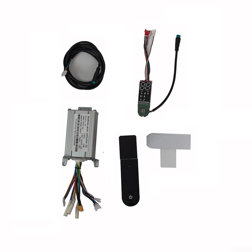 Scooter Controller Board Motherboard, Accelerator Scooter with Led Display,Skateboard Motherboard Controller with APP Hover Board Controller(F)