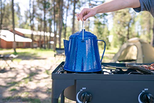 Stansport Coffee Pot (20 Cup) , Blue #TOP3
