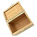 POPETPOP Di Monili di Legno Box Organizzatore con Coperchio con Serratura Scatola del Tesoro per I Bambini Scatola dei Giocattoli di Legno Scatola di Immagazzinaggio Scrigno del Tesoro dei