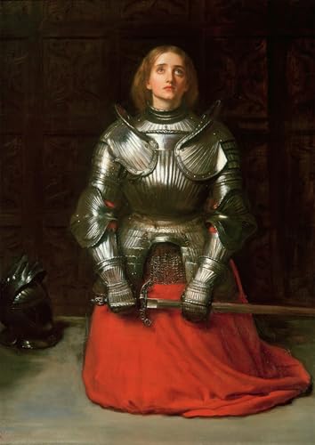 Cuadro en lienzo de Juana de Arco para decorar las paredes de tu salón con arte clásico