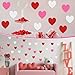 Zonon 90 Pcs Romantic Cutouts Classroom Bulletin Board Decoration for Office Classroom Party Bulletin Board Wall Chalkboard Home Decor