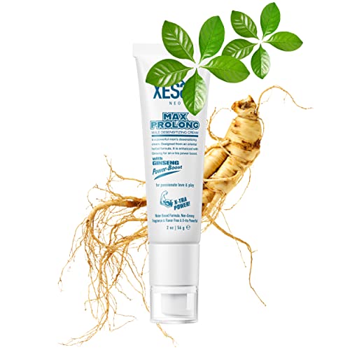 Xesso Delay Cream Male Enhancer 2Oz, Herbal Formula W/ 7.5% Male Genital Desensitizing Agent For Maximum Power, Last Longer In Bed, Climax Numbing Delay Gel, Booster For Men For Male Prolonging #TOP7