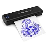 Impressora Portátil Decalque Tatto Bluetooth A4 Ios Android