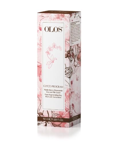 Olos Glyco Program - Fluido Giorno Rinnovante Viso con Filtri Solari 50ml