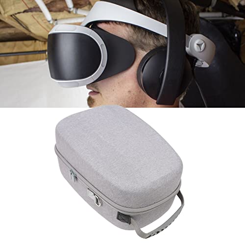 Bolsa de Armazenamento de Viagem para PS5, Bolsa de Transporte Rígida Portátil EVA Durável, Bolsa VR