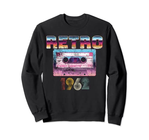 Retro vintage best of 1962 t awesome since birthday gifts Felpa