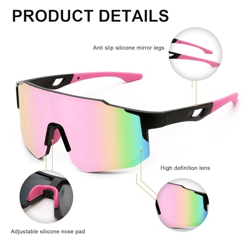 Karsaer Vision Sports Baseball Sunglasses Men Women Visor Cycling Glasses MTB Running Driving Fishing Baseball Ski by Karsaer - Image 4