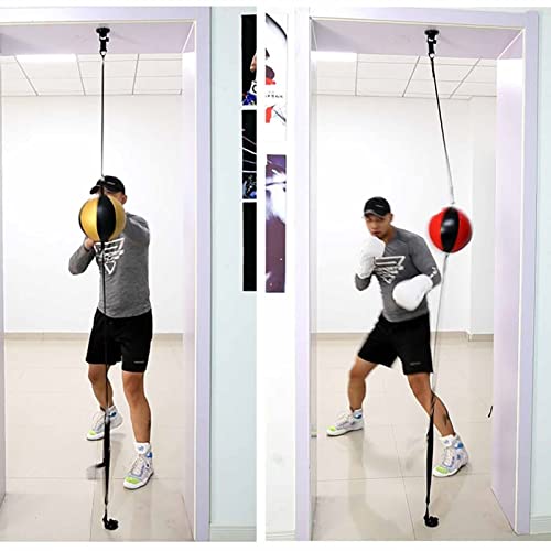 Lilanai Hanging Punching Speed Bags, Lightweight Portable Boxing Bag, Double Ended Doorway Reflex Bag, For Strong Relief Stress/Fitness #TOP1