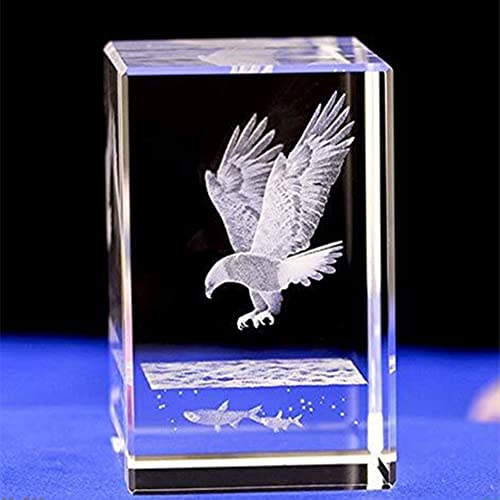 Desk Ornaments,3D Laser Crystal Chart, Anniversary Souvenirs And Paperweight, Wedding Souvenirs, Christmas Birthday Valentine's Day Wedding Gift (Jellyfish) #TOP7