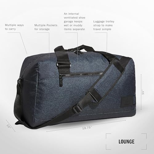 adidas lounge premium sport duffel bag for travel and gym