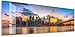 Produktbild Visario Glasbild auf Acrylglas New York NYC Bild 90 x 30cm 5805