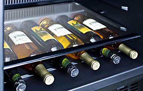 Image of Summit FF64BXSSHH Wine and Beverages Refrigerator, Stainless Steel