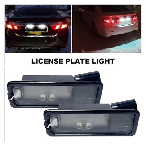 Luz LED para matrícula blanca brillante para Beetle B7 Scirocco 7