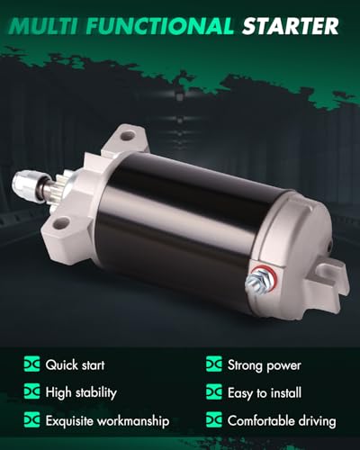 Image of SCITOO Starter Fit Marine Outboard 1998-2001 40EO Jet 30 59.0ci-40 HP 5726N MOT3012 SAB0031 50-822462