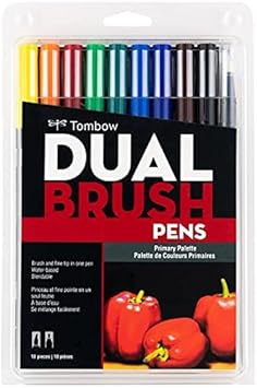 tombow dual brush pen art markers
