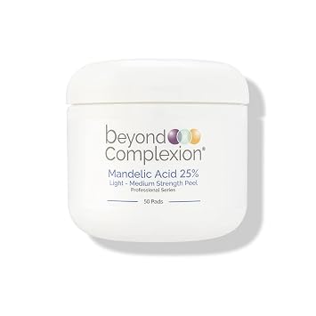 25% Mandelic Acid Peel Pads for Face - Anti-Aging Peel Pads to Reveal Radiant Smooth Skin while Fighting Acne and Diminishing Signs of Discoloration 50 PADS