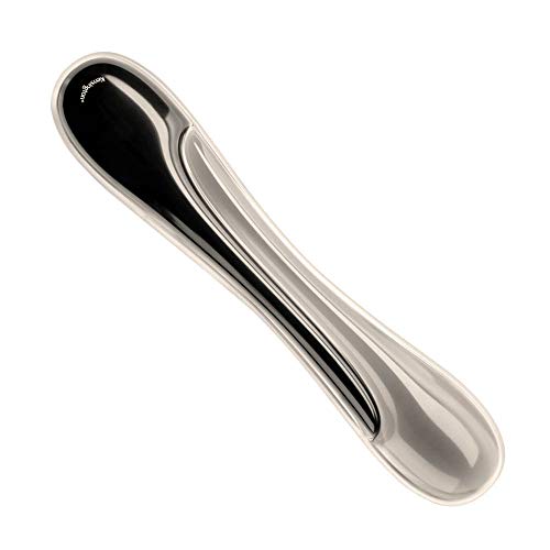 Preisvergleich Produktbild Kensington K62395US Duo-Gel-Tastatur-Handballenauflage, Grau