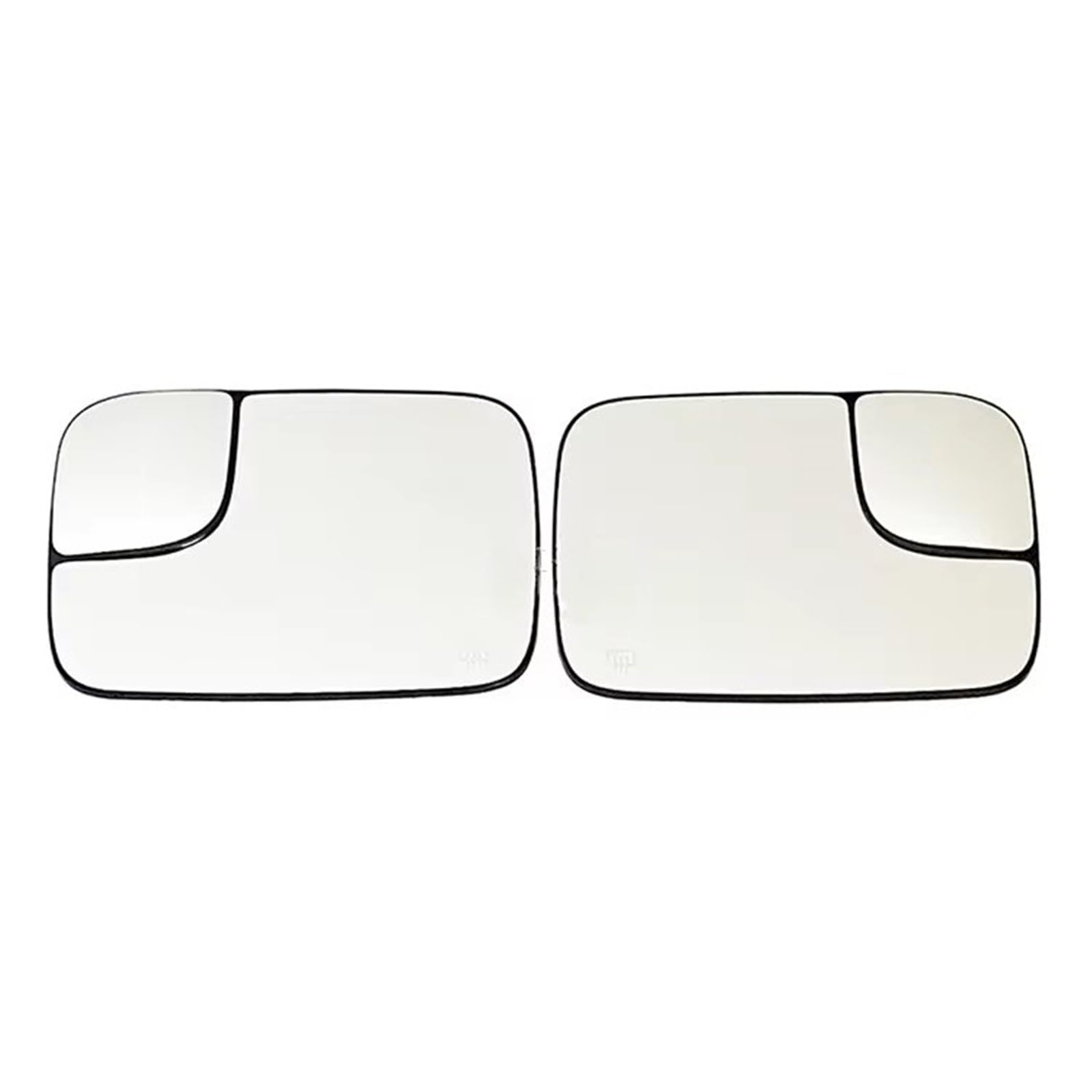 Rétroviseur convexe chauffant avec angle réglable pour Dodge RAM pair