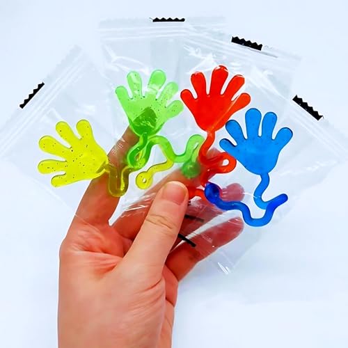 Image of Party Propz Sticky Hand for Return Gifts Party - 5 Pcs, Sticky Hands Finger Party Favor Set | tiny hands | return gifts for birthday party for kids 3-4 years | return gifts for birthday party