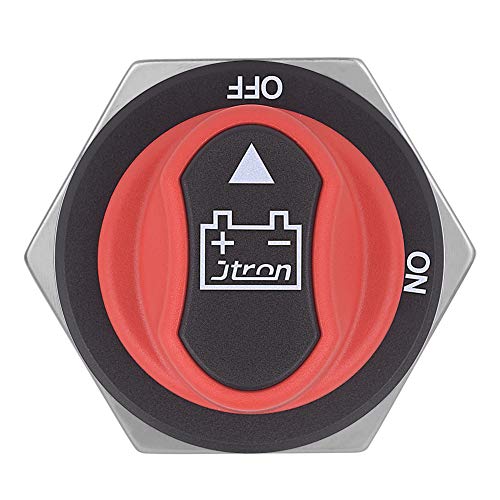 Jtron batterij schakelaar 12v 200a aan-uit accuschakelaar 12v mini met kabel 6AWG 50CM voor Marine Boat Caravan Car… - Afbeelding 6