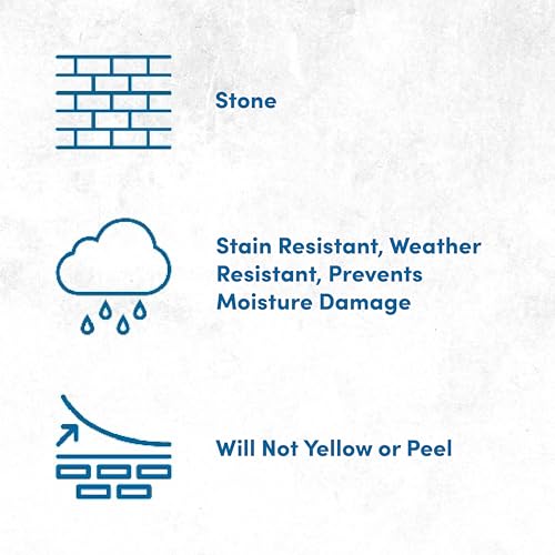 Rain Guard Water Sealers SP-6004 Stone Sealer 1 Gallon - Clear Natural Finish - Deep Penetrating Water Repellent Protection For All Stone Surfaces- Water-Based Silane/Siloxane - Thumbnail 3